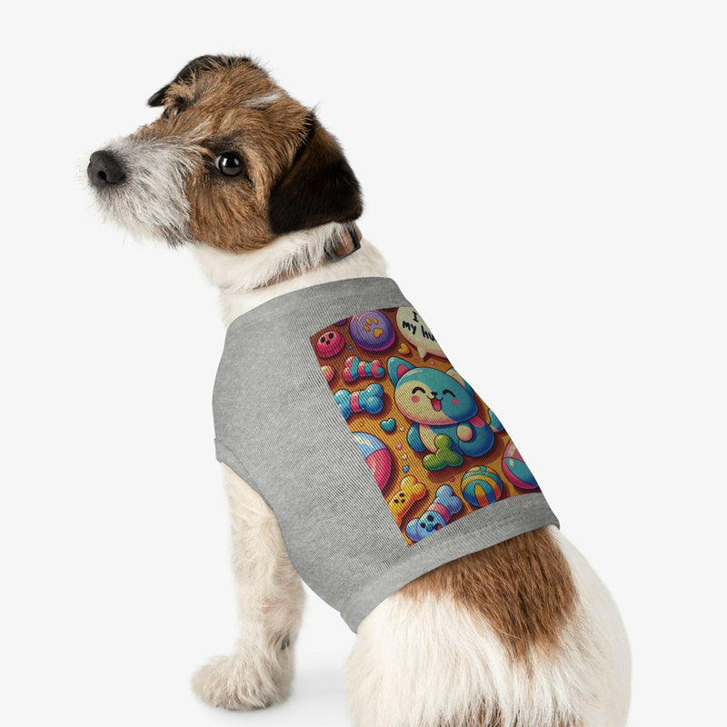 Adorable cute pet showcasing playful behavior in a well-lit home environment