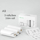 Mini Bliuetooth Wireless Thermal Printer Paper Sticker Label Printer