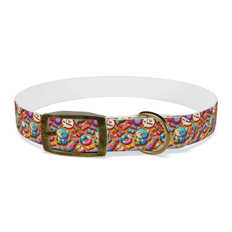 Colorful Dog Collar with Fun Emoji Designs, Adjustable Pet Accessory, Dog Leash, Gift for Dog Lovers, Cute Pet Supplies