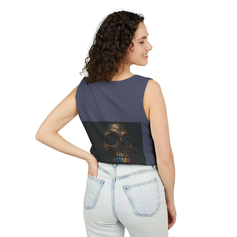 Spooky Season Tank Top, Halloween Apparel, Unisex Summer Shirt, Festival Tank, Casual Wear, Halloween Celebration Outfit
