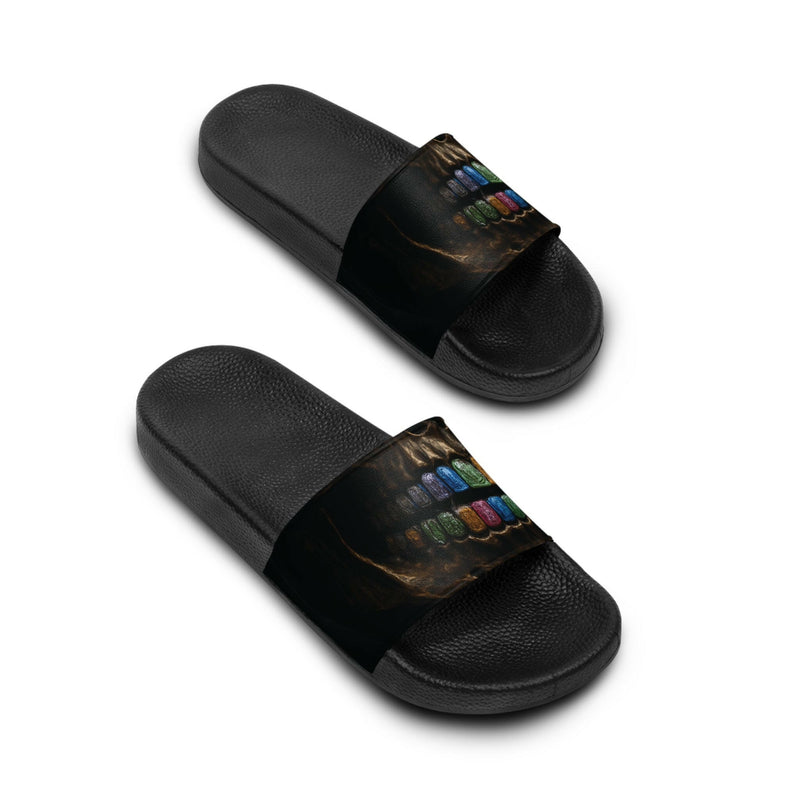 Colorful Graphic Men's Slide Sandals - Cool Summer Footwear, Casual Beach Slides, Unique Gift Idea, Trendy Pool Sandals, Stylish [...]