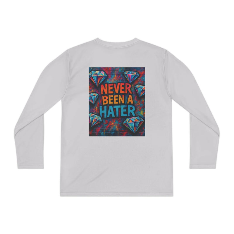 Youth Long Sleeve Tee, Trendy Graphic Shirt, Gift for Teens, Cool Statement Apparel, Casual Wear, Everyday Fun