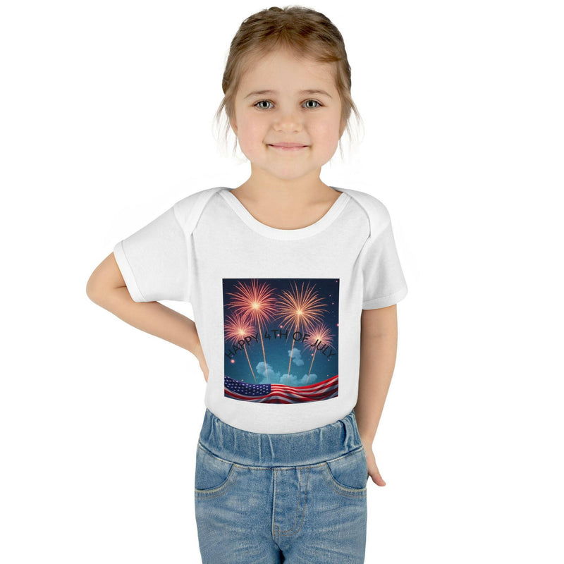 Independence Day Baby Bodysuit, Fireworks Infant Onesie, 4th of July Outfit, Baby Shower Gift, Summer Celebration Apparel