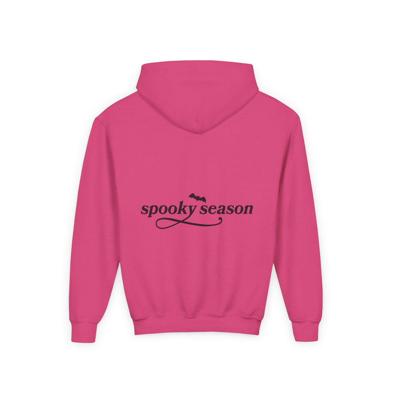 Halloween Youth Hoodie - Trick or Treat Design, Spooky Season Apparel, Halloween Sweatshirt for Kids, Fall Fashion, Halloween Party Outfit