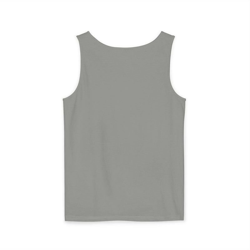Icy Vibes Garment-Dyed Tank Top - Chill Summer Wear, Beach Fashion, Ice-Themed Gift, Casual Layering Piece, Unisex Beachwear