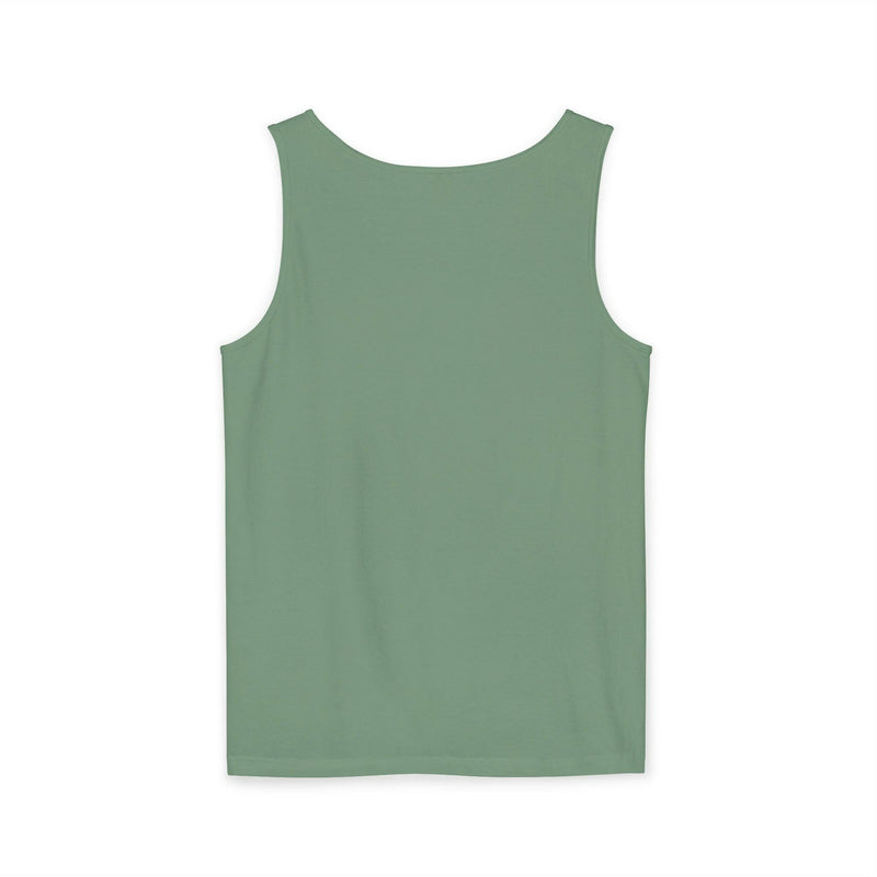Icy Vibes Garment-Dyed Tank Top - Chill Summer Wear, Beach Fashion, Ice-Themed Gift, Casual Layering Piece, Unisex Beachwear