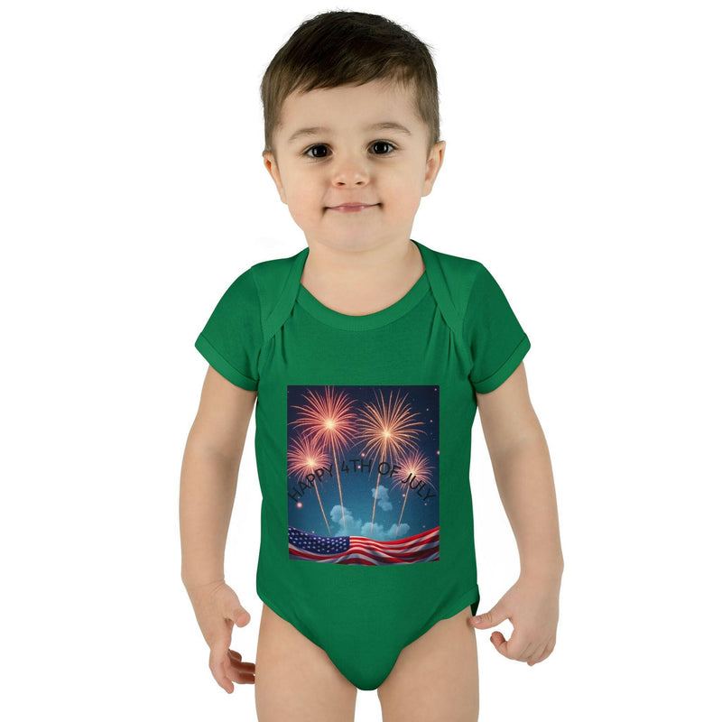 Independence Day Baby Bodysuit, Fireworks Infant Onesie, 4th of July Outfit, Baby Shower Gift, Summer Celebration Apparel
