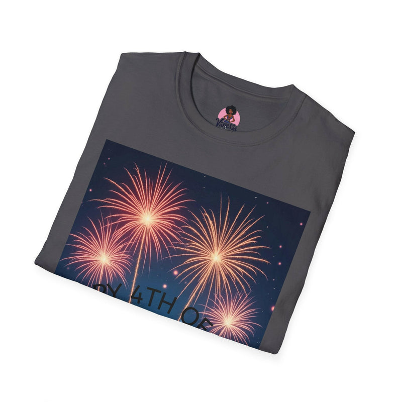 4th of July Fireworks T-Shirt, Unisex Summer Tee, Patriotic Shirt, Independence Day Celebration Wear, Holiday Gift Idea