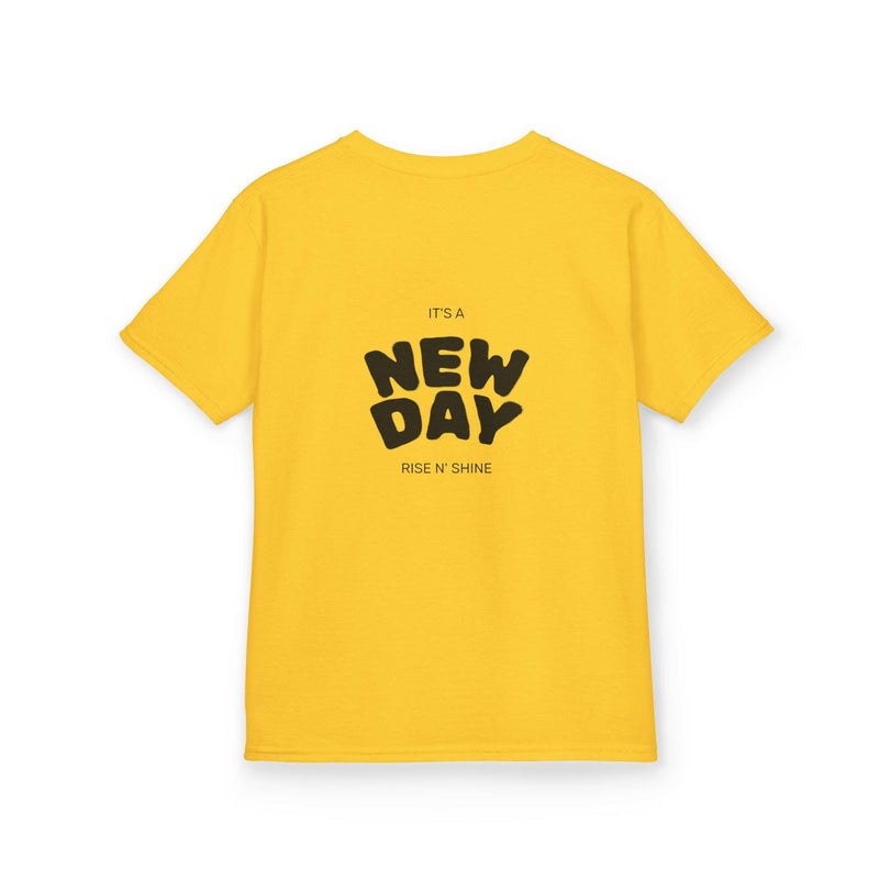 Kids Motivational Tee: Believe You Can, New Day Inspiration, Youth T-Shirt, Positive Message Gift, Fun Everyday Wear