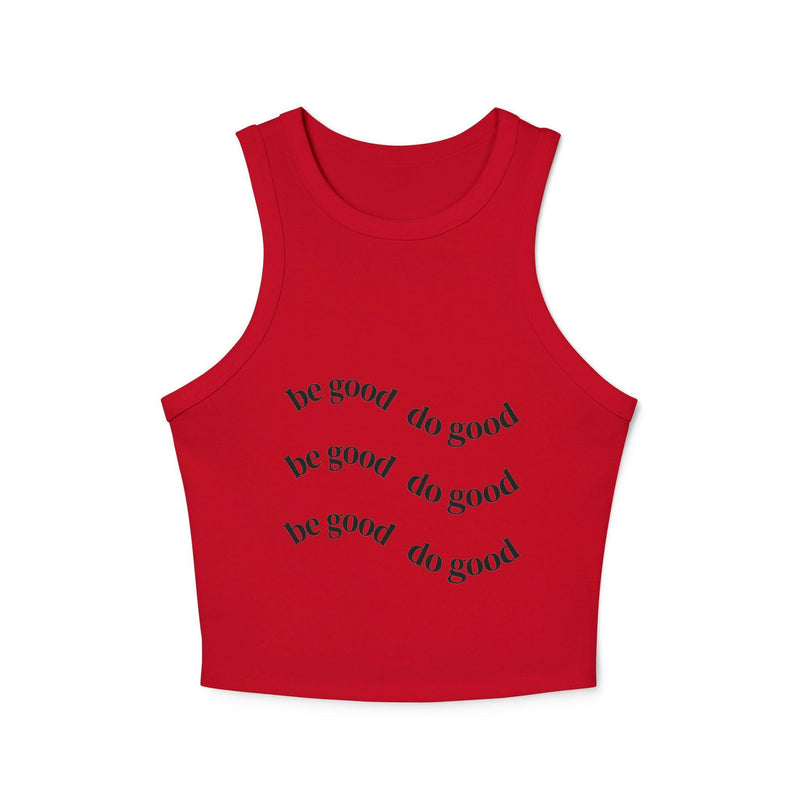 Graphic Racer Tank Top featuring Sarcasm University design, perfect casual wear for sarcasm enthusiasts and graphic tee lovers.