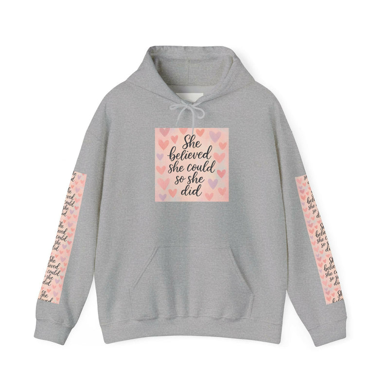 Inspirational Hoodie, Motivational Sweatshirt, Self-Confidence Gift, Cozy Casual Wear, Empowering Fashion
