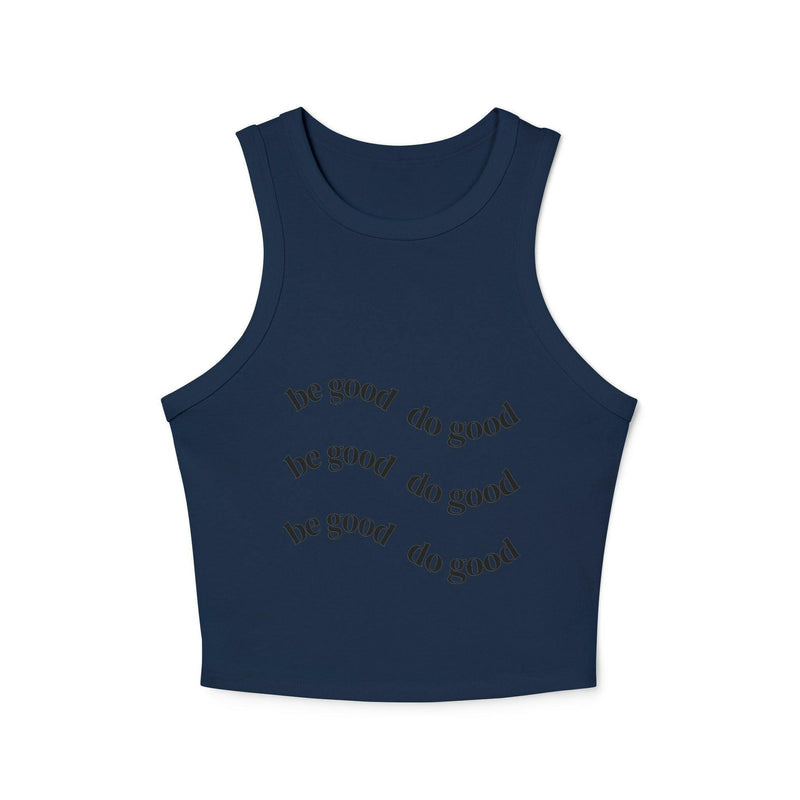 Graphic Racer Tank Top featuring Sarcasm University design, perfect casual wear for sarcasm enthusiasts and graphic tee lovers.