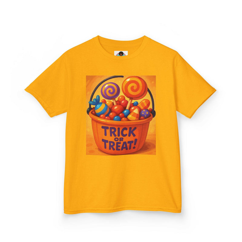 Halloween Kids Tee, Trick or Treat Shirt, Kids Costume Tee, Spooky Season Apparel, Halloween Party Outfit, Fall Festivities Wear
