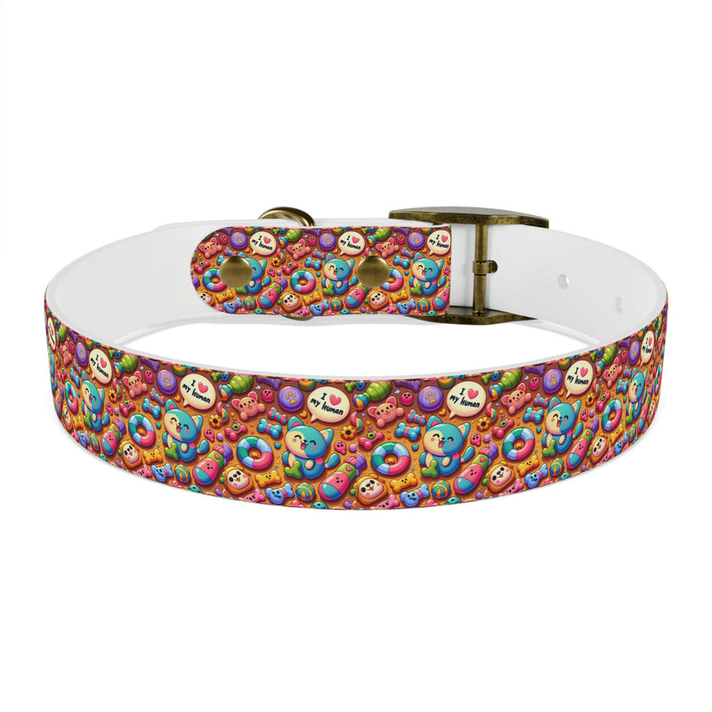 Colorful Dog Collar with Fun Emoji Designs, Adjustable Pet Accessory, Dog Leash, Gift for Dog Lovers, Cute Pet Supplies