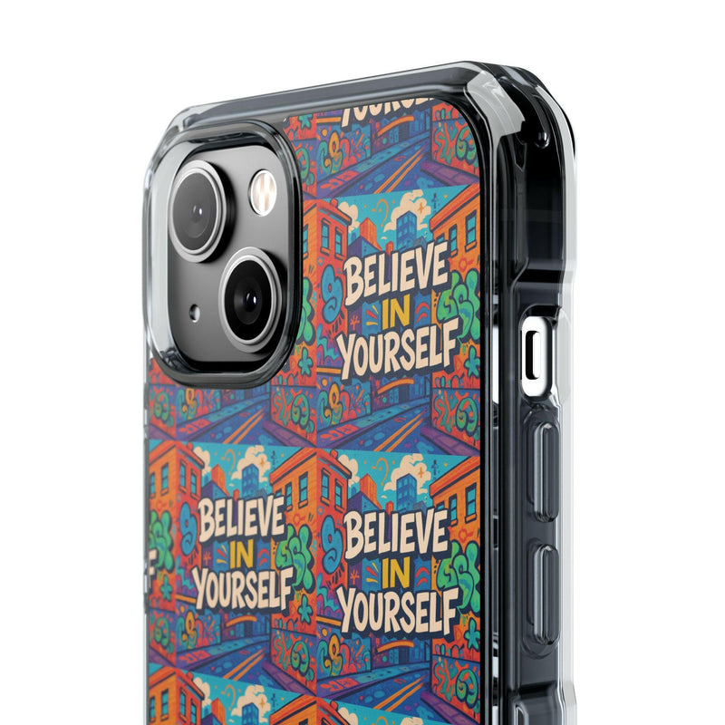 Inspirational Phone Case for Self-Belief | Magnetic Clear Impact Cases, Custom Phone Cover, Motivation Accessory, Gift for Teens, [...]