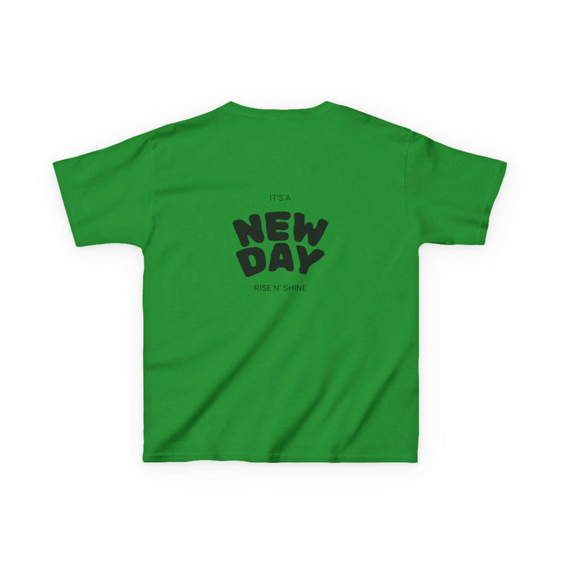 Kids Motivational Tee: Believe You Can, New Day Inspiration, Youth T-Shirt, Positive Message Gift, Fun Everyday Wear