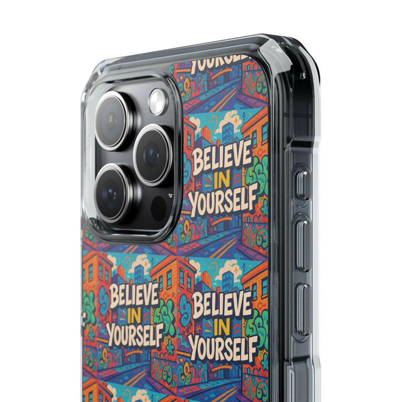 Inspiring self-belief concept illustrating confidence and motivation for personal growth and success