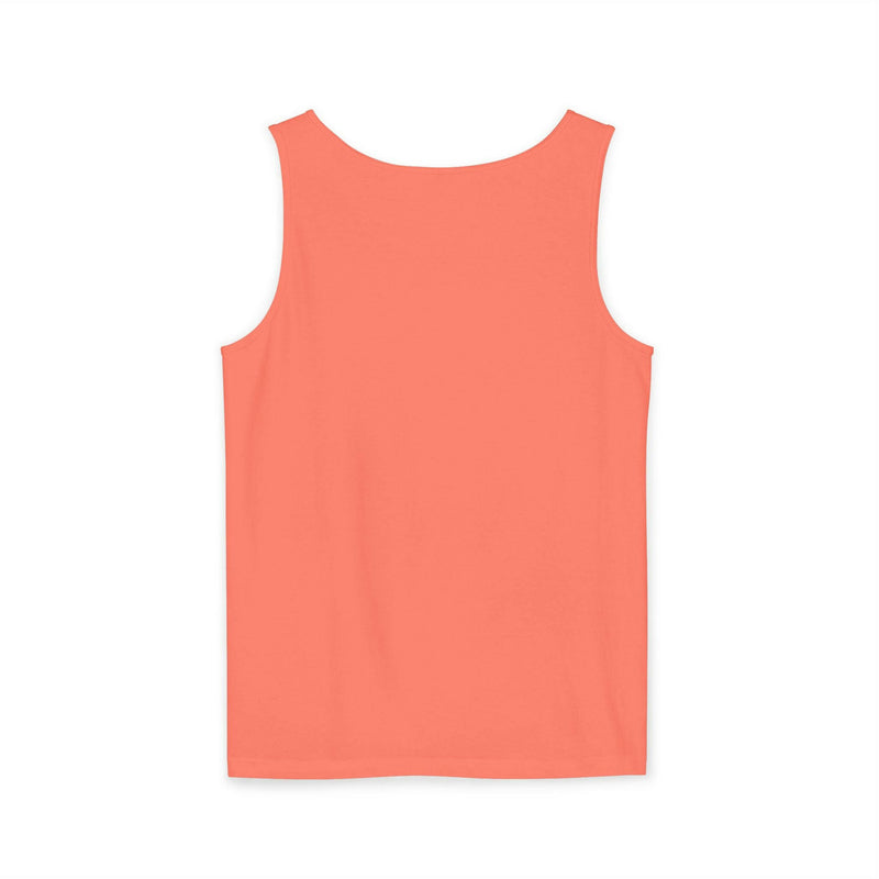 Icy Vibes Garment-Dyed Tank Top - Chill Summer Wear, Beach Fashion, Ice-Themed Gift, Casual Layering Piece, Unisex Beachwear