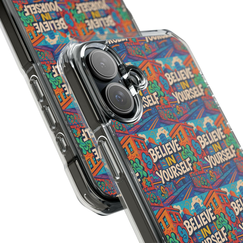 Inspirational Phone Case for Self-Belief | Magnetic Clear Impact Cases, Custom Phone Cover, Motivation Accessory, Gift for Teens, [...]