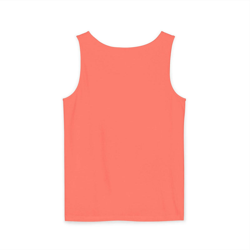 Icy Vibes Garment-Dyed Tank Top - Chill Summer Wear, Beach Fashion, Ice-Themed Gift, Casual Layering Piece, Unisex Beachwear