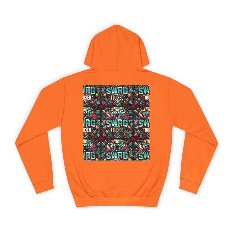 My Swag Touched Unisex College Hoodie, Stylish Sweatshirt, Trendy Apparel, Gift for Students, Casual Wear for College, Cozy Hooded Jacket