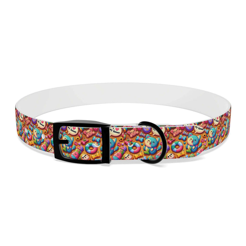 Colorful Dog Collar with Fun Emoji Designs, Adjustable Pet Accessory, Dog Leash, Gift for Dog Lovers, Cute Pet Supplies