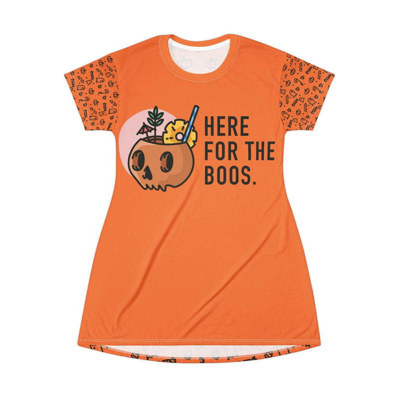 Halloween-themed T-shirt featuring exclusive spooky designs, perfect for festive celebrations and casual wear.