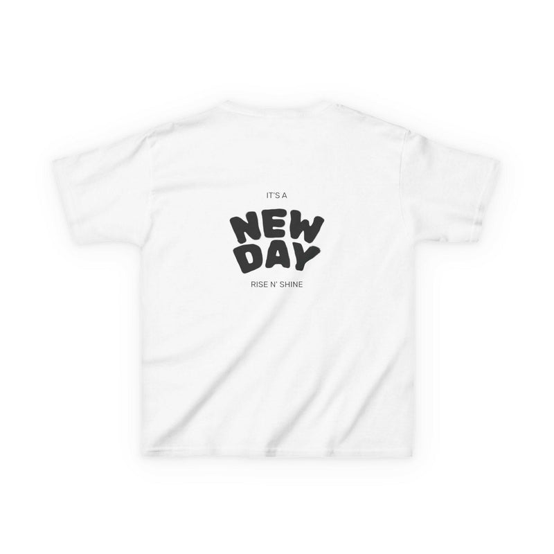 Kids Motivational Tee: Believe You Can, New Day Inspiration, Youth T-Shirt, Positive Message Gift, Fun Everyday Wear
