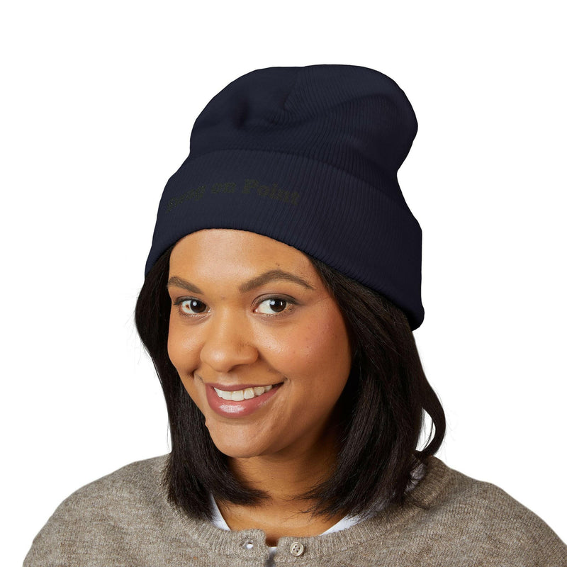 Swag on Point Beanie | Classic Cuffed Hat | Trendy Winter Accessory | Unisex Beanie | Gift for Him or Her | Winter Style Must-Have