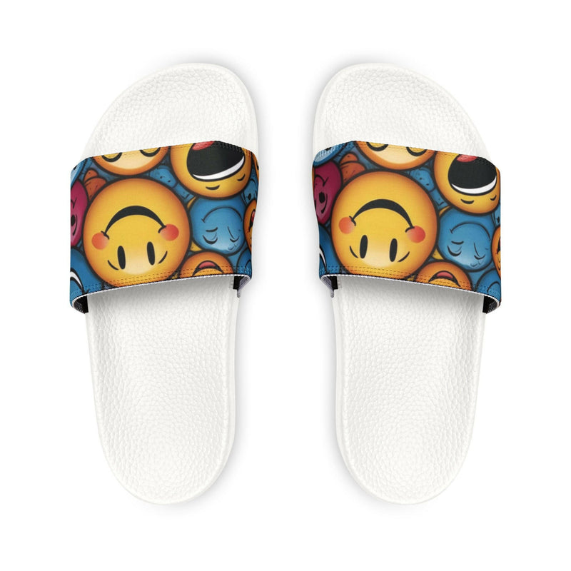 Vibrant Emoji Sandals - Fun Summer Footwear, Stylish Casual Slides, Beach Essentials, Gift for Her, Emoji Lover Sandals