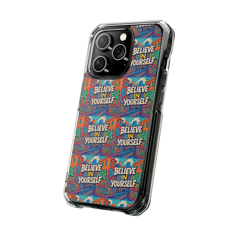 Inspirational Phone Case for Self-Belief | Magnetic Clear Impact Cases, Custom Phone Cover, Motivation Accessory, Gift for Teens, [...]
