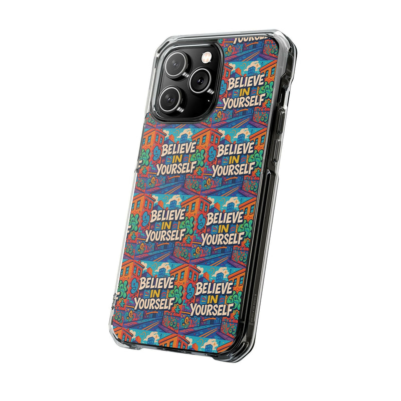 Inspirational Phone Case for Self-Belief | Magnetic Clear Impact Cases, Custom Phone Cover, Motivation Accessory, Gift for Teens, [...]