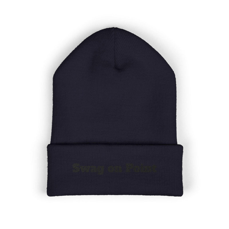 Stylish swag beanie for modern fashion enthusiasts, perfect for adding a trendy touch to your winter wardrobe.