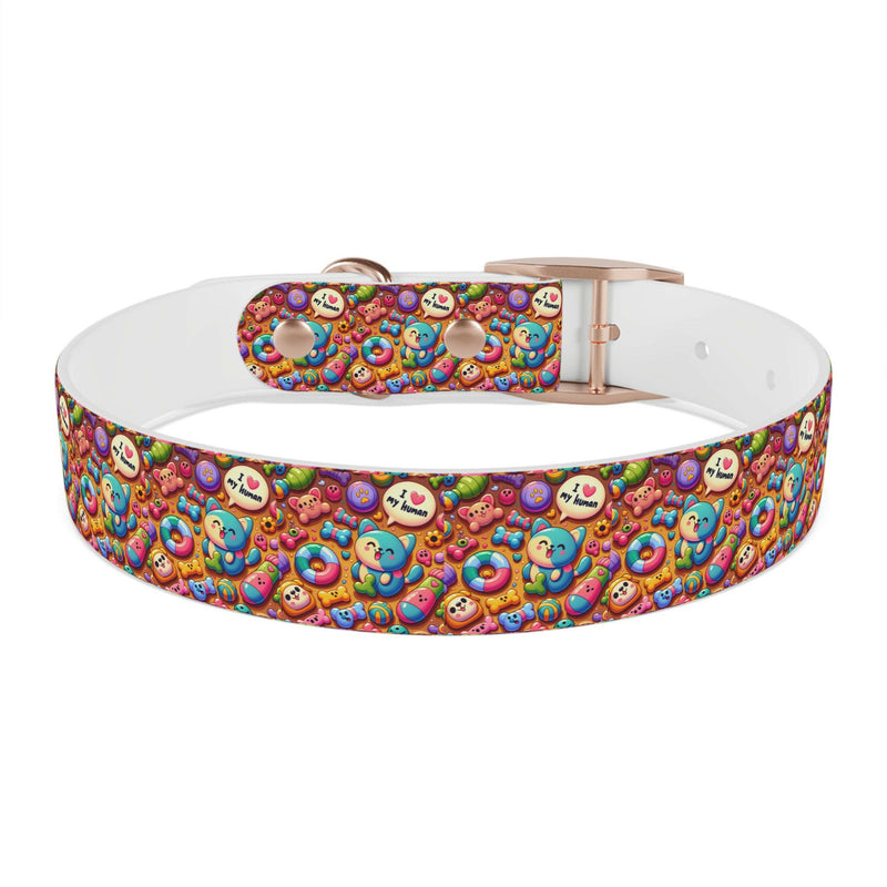 Colorful Dog Collar with Fun Emoji Designs, Adjustable Pet Accessory, Dog Leash, Gift for Dog Lovers, Cute Pet Supplies