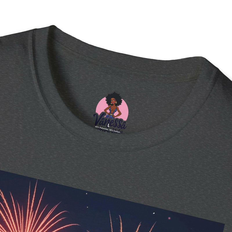 4th of July Fireworks T-Shirt, Unisex Summer Tee, Patriotic Shirt, Independence Day Celebration Wear, Holiday Gift Idea