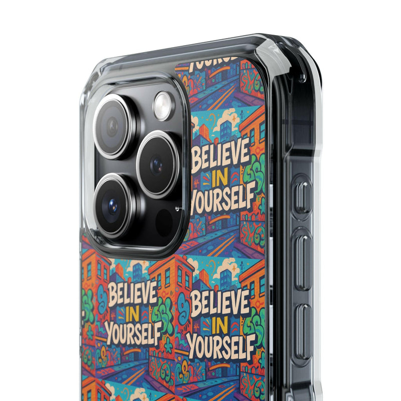 Inspiring self-belief concept illustrating confidence and motivation for personal growth and success