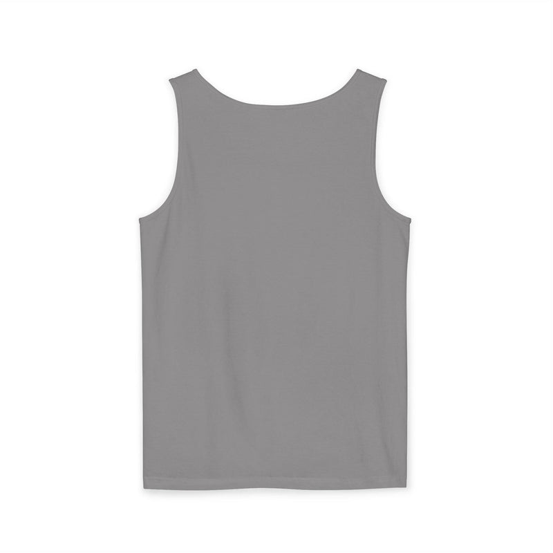 Icy Vibes Garment-Dyed Tank Top - Chill Summer Wear, Beach Fashion, Ice-Themed Gift, Casual Layering Piece, Unisex Beachwear
