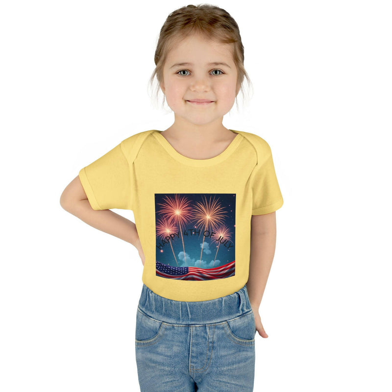 Independence Day Baby Bodysuit, Fireworks Infant Onesie, 4th of July Outfit, Baby Shower Gift, Summer Celebration Apparel