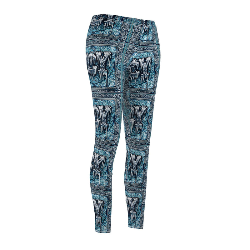 Casual Graphic Leggings for Women, Trendy Activewear, Perfect for Fitness and Everyday Wear, Vibrant Print Comfort Pants, Gift for Her