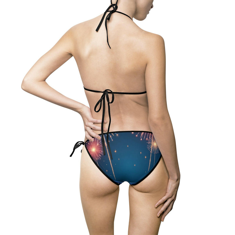 Elegant bikini and swimsuit combination showcasing the latest summer beachwear trends for a stylish look.