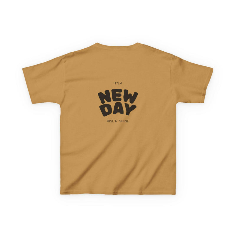 Kids Motivational Tee: Believe You Can, New Day Inspiration, Youth T-Shirt, Positive Message Gift, Fun Everyday Wear