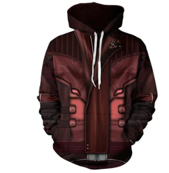Avengers 3 Thor Winter Soldier 3D Hoodie Cosplay Sweater