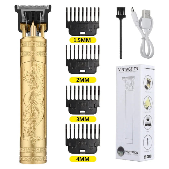 Retro T9 Original Haircutting Machine Set Jackets Trimmer Men&