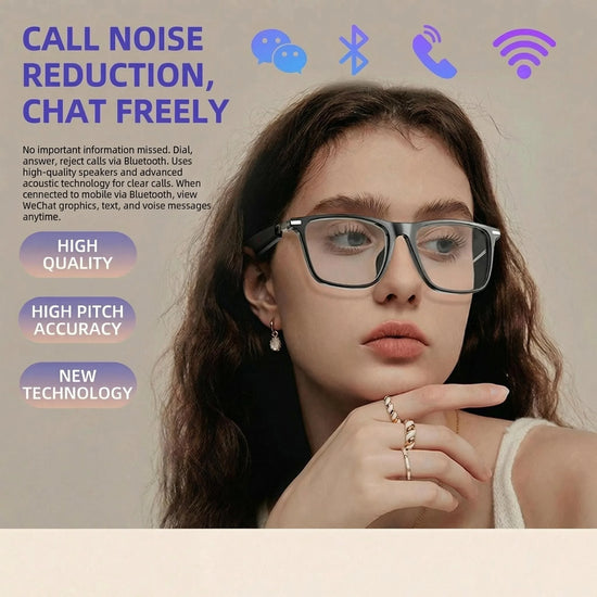 Smart glasses, high-definition sound quality wireless listening, convenient and stylish with multiple colors to choose from