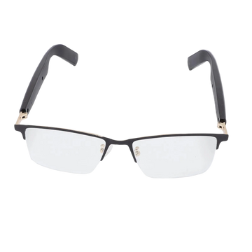 Smart Glasses Bluetooth 5.4 Built in Mic and Speaker IP54 Proof Blue Light Filtering Voice Control Smart Glasses for Daily Use