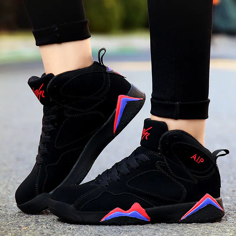 Air Jordan 7 Basketball Shoes for Couples - High Top