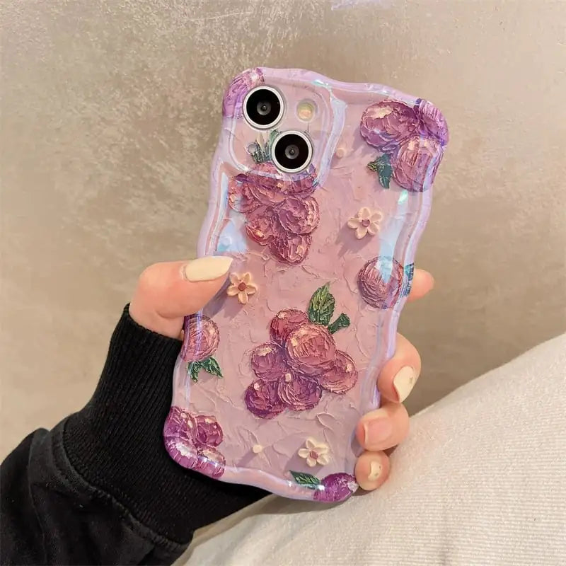 Artistic Oil Painting Watermelon Phone Case.