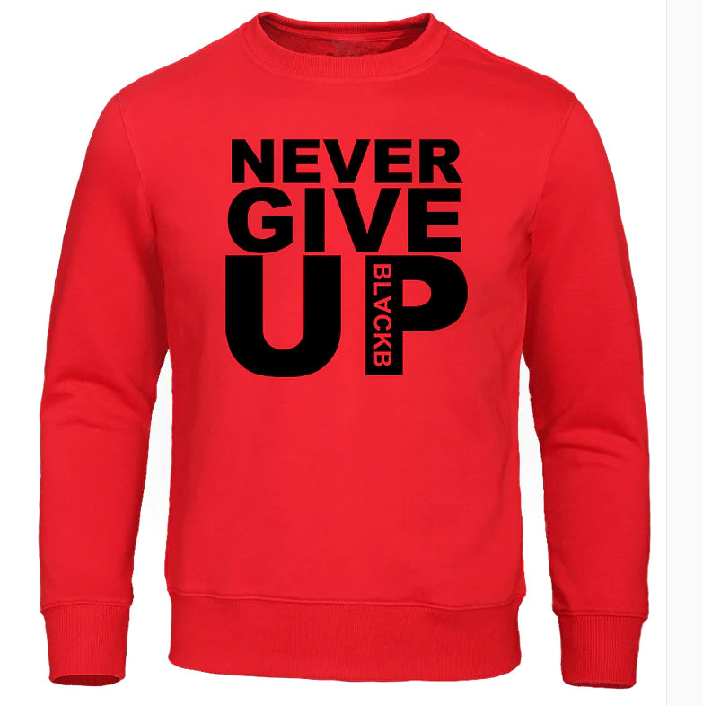 Autumn Winter Men's Casual Hoodie - You'll Never Walk Alone