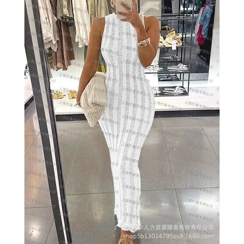 2025 Women's Long Sleeve Cardigan & Bodycon Dress Set